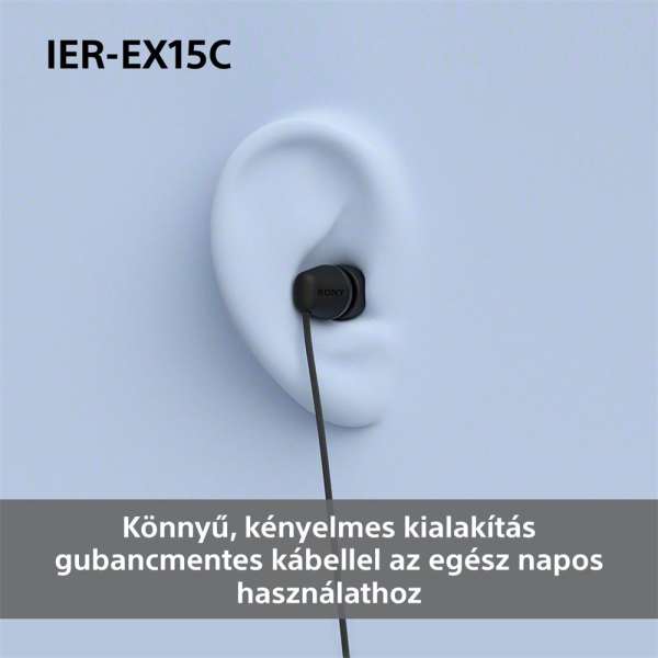 Sony IER-EX15C Headset Blue