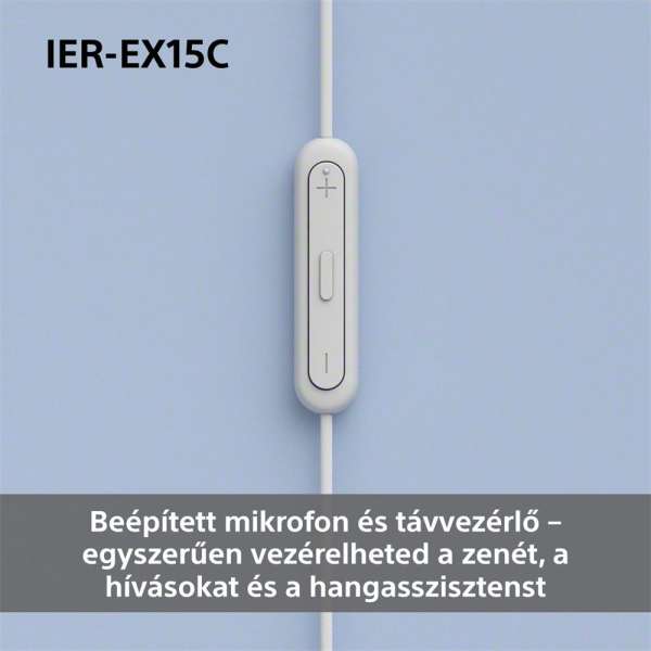 Sony IER-EX15C Headset White