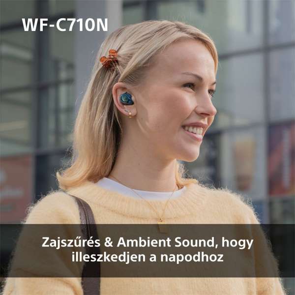 Sony WF-C710N True Bluetooth Headset Blue