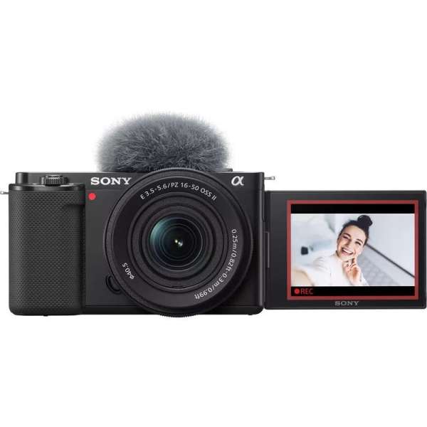 Sony ZV-E10 váz Black + 16-50mm f/3.5-5.6 II objektív KIT