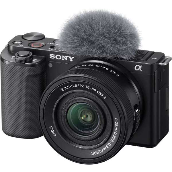 Sony ZV-E10 váz Black + 16-50mm f/3.5-5.6 II objektív KIT