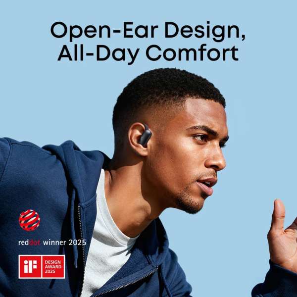 ANKER Soundcore AeroFit 2 Bluetooth Headset Midnight