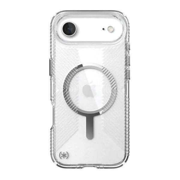 Speck Presidio Perfect Clear Grip MagSafe iPhone Air Case Clear/Silver