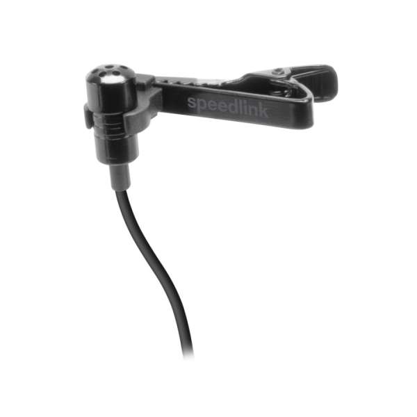 Speedlink SPES Clip-On Microphone Black