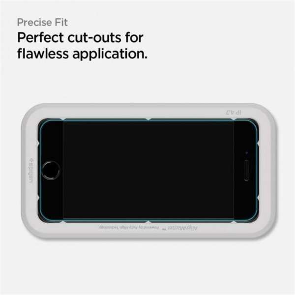 Spigen AlignMaster FC, black - iPhone SE (2022/2020)/8/7