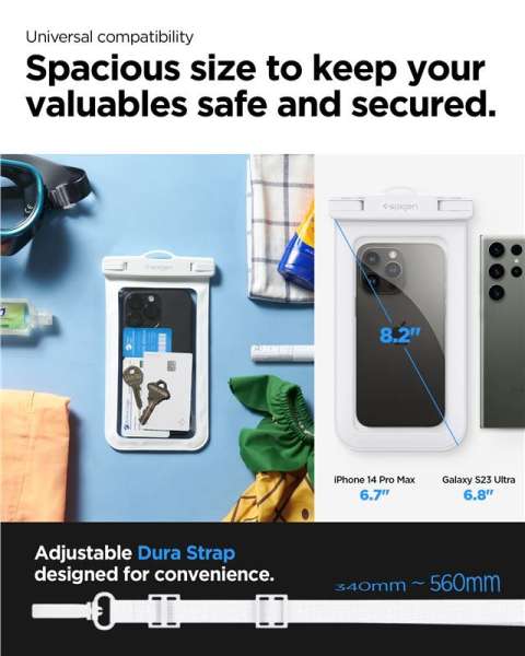 Spigen Aqua Shield WaterProof Case A601 2 Pack White