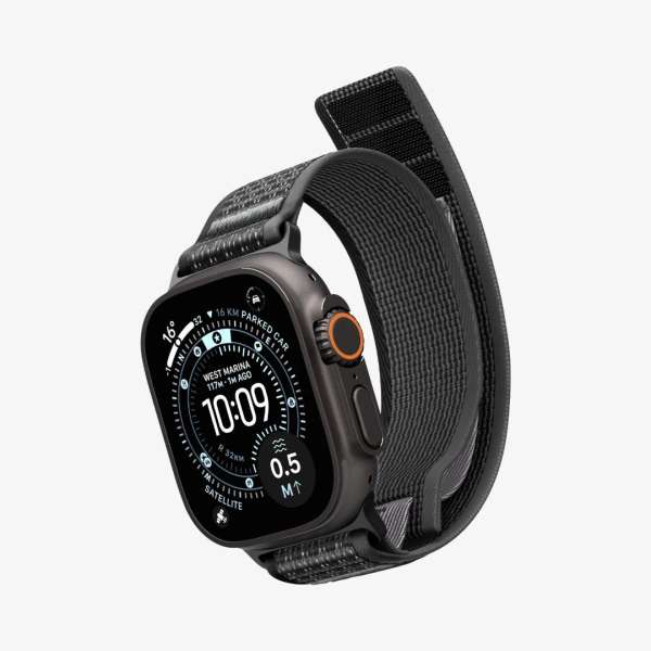 Spigen Athlex Air 2 Active Band for Apple Watch 49mm/46mm/45mm/44mm Black Gray
