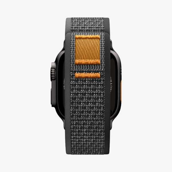 Spigen Athlex Air 2 Active Band for Apple Watch 49mm/46mm/45mm/44mm Black Orange