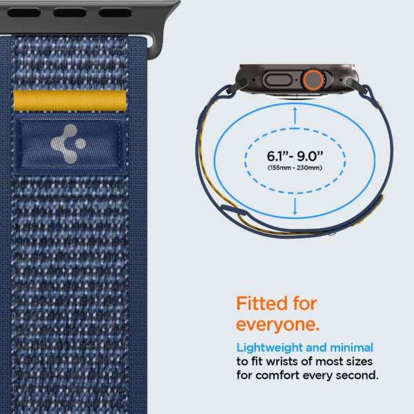 Spigen Athlex Air Active Band for Apple Watch 49mm/46mm/45mm/44mm Active Navy