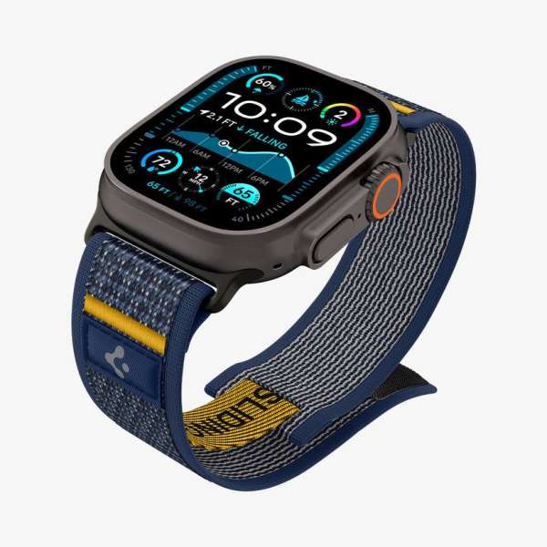 Spigen Athlex Air Active Band for Apple Watch 49mm/46mm/45mm/44mm Active Navy
