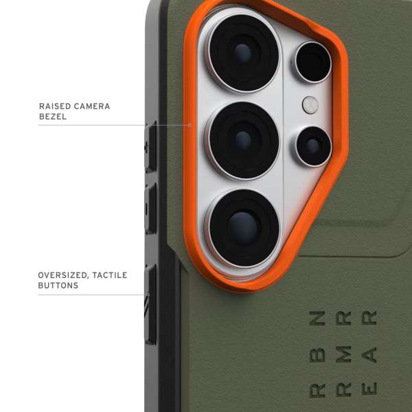 UAG Civilian case for Samsung Galaxy S26 Ultra Olive Drab/Orange