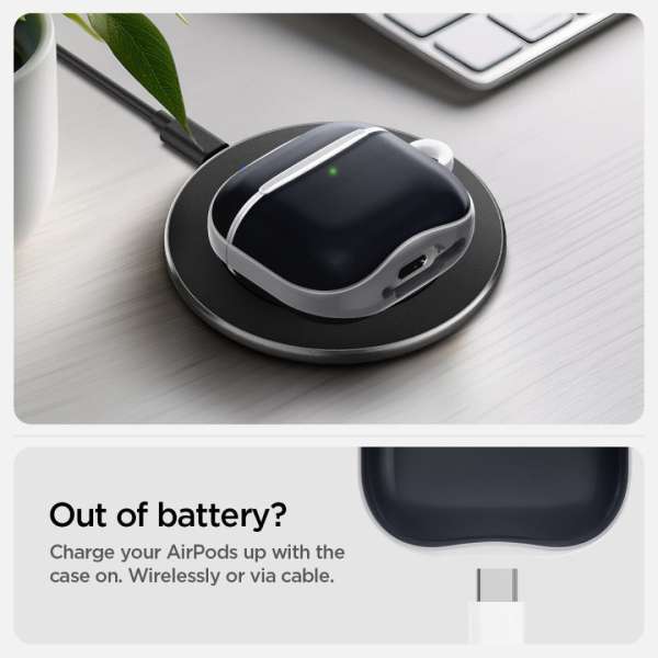 Spigen Classic C1 AirPods 4 Graphite