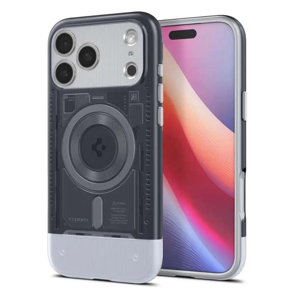 Spigen Classic C1 MagSafe case for iPhone 17 Pro Max Graphite