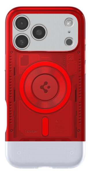 Spigen Classic C1 MagSafe case for iPhone 17 Pro Max Ruby