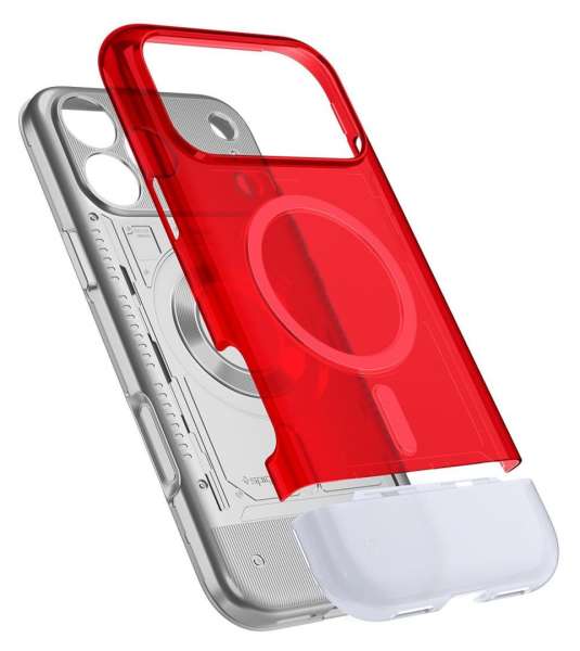Spigen Classic C1 MagSafe case for iPhone 17 Pro Max Ruby