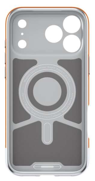 Spigen Classic C1 MagSafe case for iPhone 17 Pro Max Tangerine