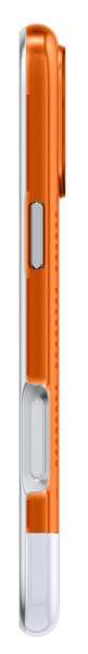 Spigen Classic C1 MagSafe case for iPhone 17 Pro Max Tangerine
