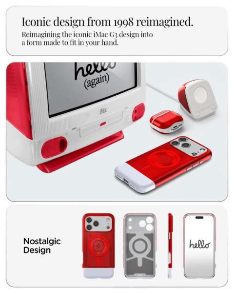 Spigen Classic C1 MagSafe for iPhone 17 Pro Ruby
