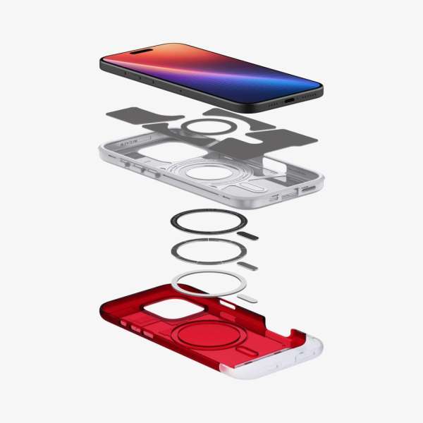 Spigen Classic C1 MagSafe iPhone 16 Pro Ruby