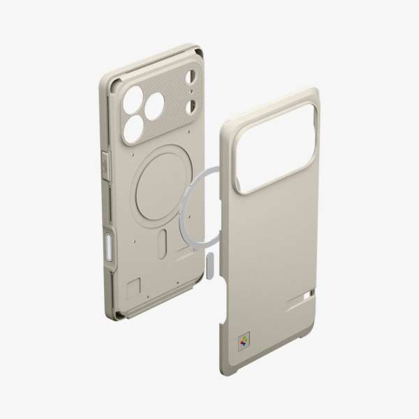 Spigen Classic LS MagSafe case for iPhone 17 Pro Stone