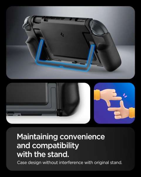 Spigen Dual Grip for Nintendo Switch 2 Black