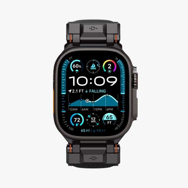 Spigen DuraPro Armor Apple Watch 49mm/46mm/45mm/44mm Black Edition