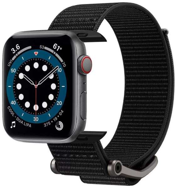 Spigen DuraPro Flex Apple Watch Ultra 2/1 49mm 9/8/7 45mm SE/6/5/4 44mm 3/2/1 42mm Black