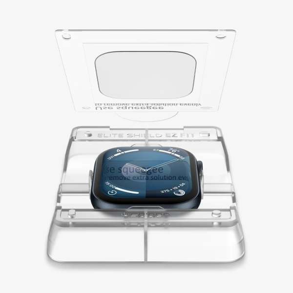 Spigen Eliteshield EZ Fit Apple Watch 10 42mm 2 pack Transparency