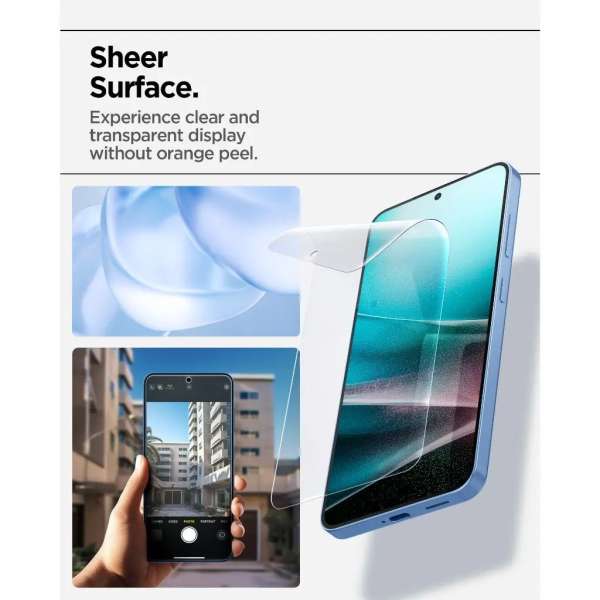 Spigen EliteShield EZ Fit HD 1 Pack Samsung Galaxy S25+