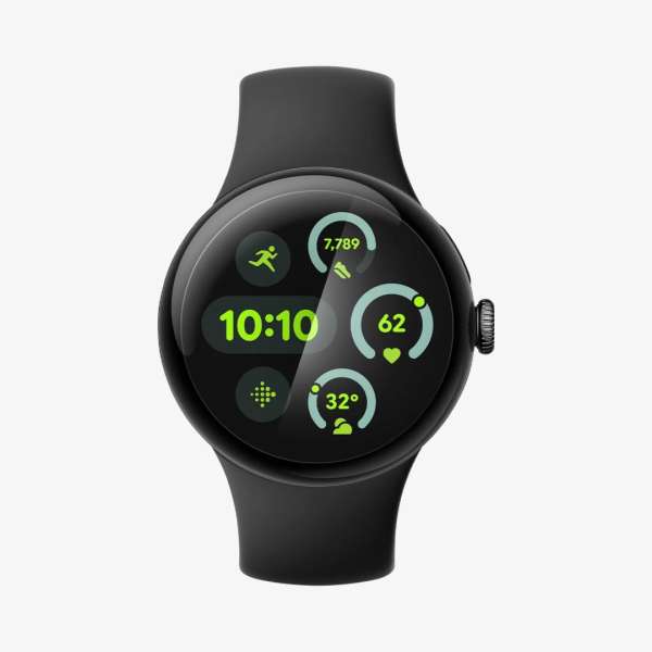 Spigen EliteShield EZ Fit Screen Protectro for Google Pixel Watch 4/3 (45mm) 2 Pack