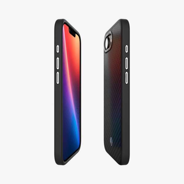 Spigen Enzo Aramid MagSafe case for iPhone 16e Matte Black