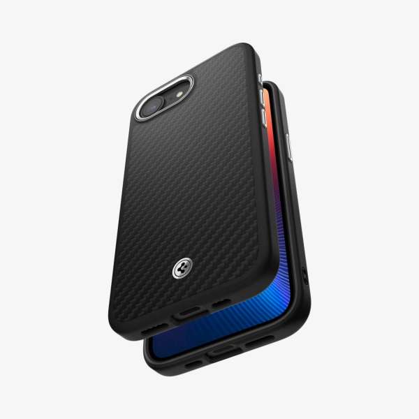 Spigen Enzo Aramid MagSafe case for iPhone 16e Matte Black
