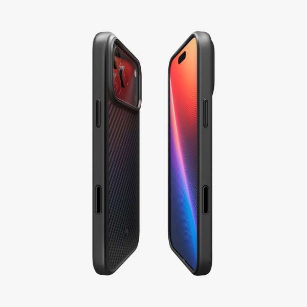 Spigen Enzo Aramid T case for iPhone 17 Pro Black