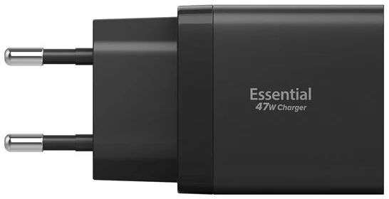 Spigen Essential 47W Wall Charger Black