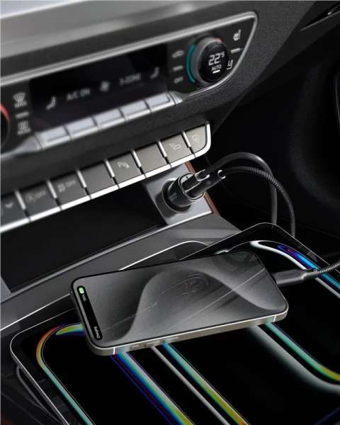 Spigen Essential 48W Car Charger EV482 Black