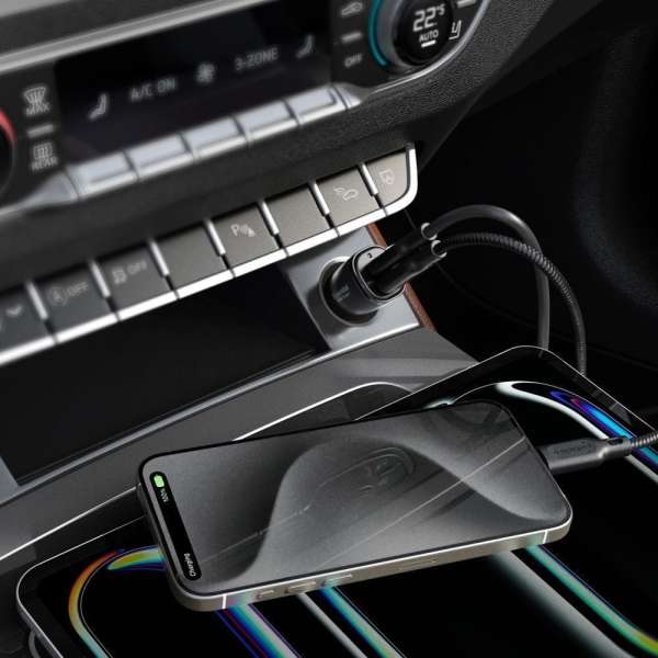 Spigen Essential 50W Car Charger EV502 Black