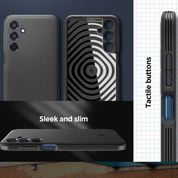 Spigen Essential Sand Blast for Samsung Galaxy M35 5G Matte Black