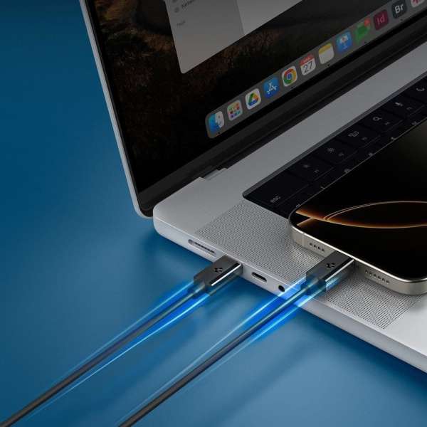 Spigen Essential USB-C to USB-C 60W cable 2m Black