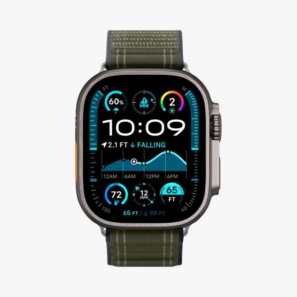 Spigen Fabric Band for Apple Watch 49mm/46mm/45mm/44mm Green