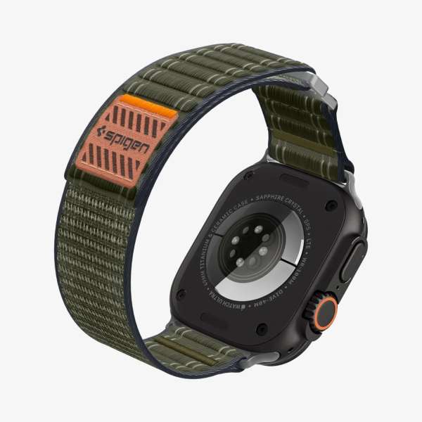 Spigen Fabric Band for Apple Watch 49mm/46mm/45mm/44mm Green