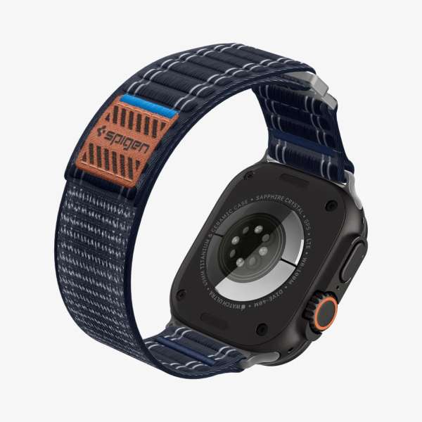 Spigen Fabric Band for Apple Watch 49mm/46mm/45mm/44mm Navy