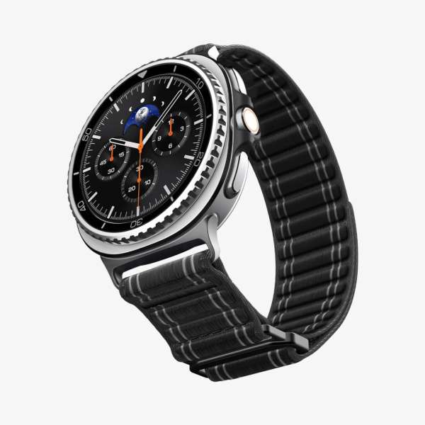Spigen Fabric Band for Samsung Galaxy Watch 8 46mm/44mm/40mm Black