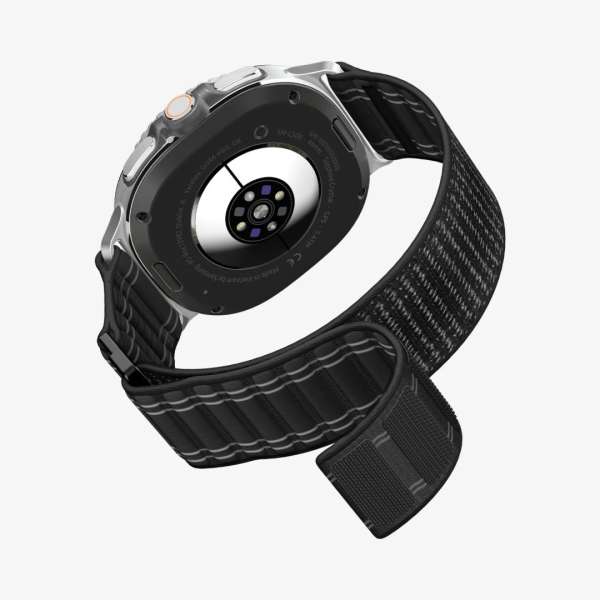 Spigen Fabric Band for Samsung Galaxy Watch 8 46mm/44mm/40mm Black