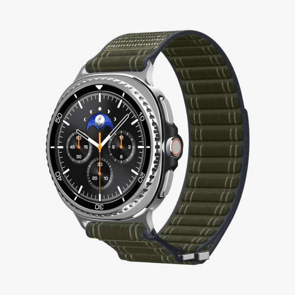 Spigen Fabric Band for Samsung Galaxy Watch 8 46mm/44mm/40mm Green