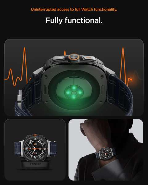 Spigen Fabric Band for Samsung Galaxy Watch Ultra 47mm Navy