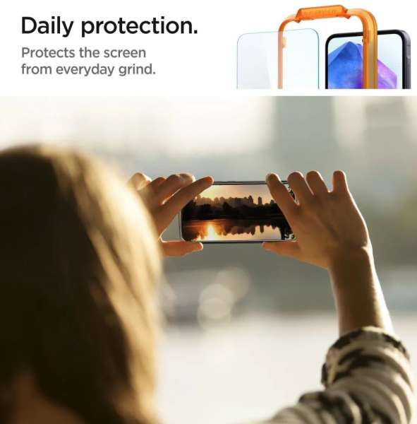 Spigen Glass tR AlignMaster Samsung Galaxy A55 2 Pack