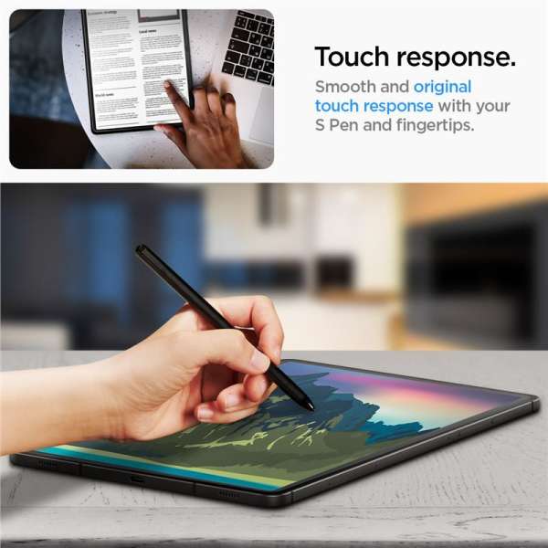 Spigen Glass tR EZ Fit 1 Pack - Samsung Galaxy Tab S9+