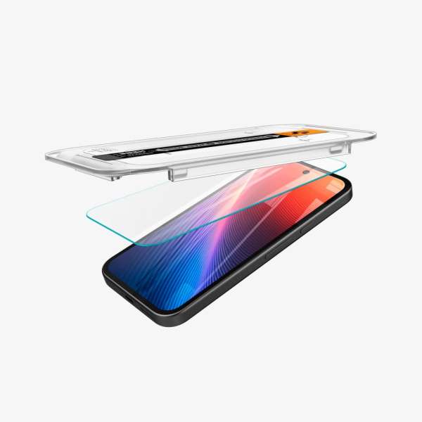 Spigen Glass tR EZ Fit 2 Pack Google Pixel 9a Transparency