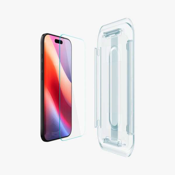 Spigen Glass tR EZ Fit for iPhone Air 2 Pack Transparency