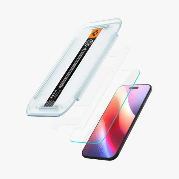 Spigen Glass tR EZ Fit for iPhone Air 2 Pack Transparency
